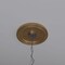 Ekena Millwork Traditional PVC Medallion (Canopies up to 7 1/2"), 13"OD x 3 1/2"ID x 1 1/4"P, Bright Coat Gold CMP13TRBGL - alternate 10